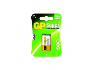Батерия 9V Super Alkaline Алкална 6LF22 6LR61 GP Battery